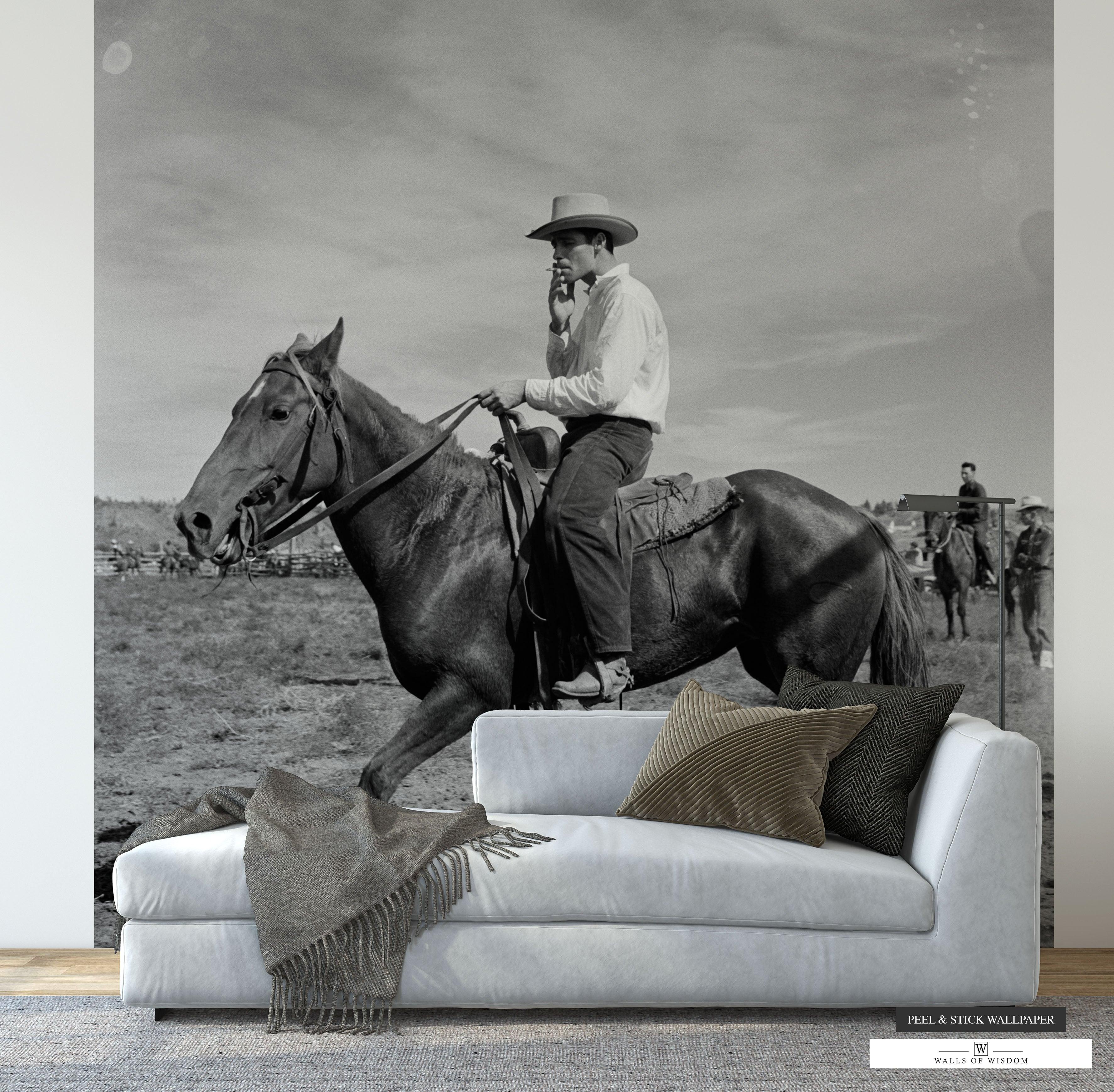 Cowboy Photos, Black and White Cowboy Photography, Farmhouse Modern, Country Wall newest Decor, Cowboy Decor, Farmhouse Wall Decor